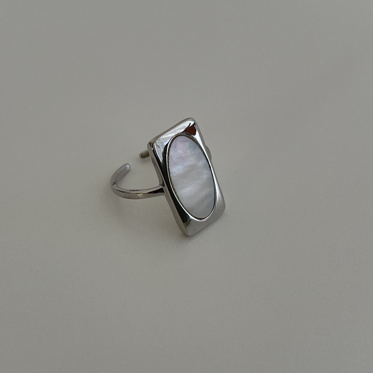 刻印あり vintage ring スクエア 925 antique - リング