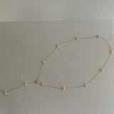 Pearl necklace silver925 BDN001