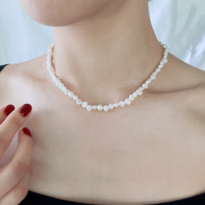 Pearl necklace silver925 BDN002